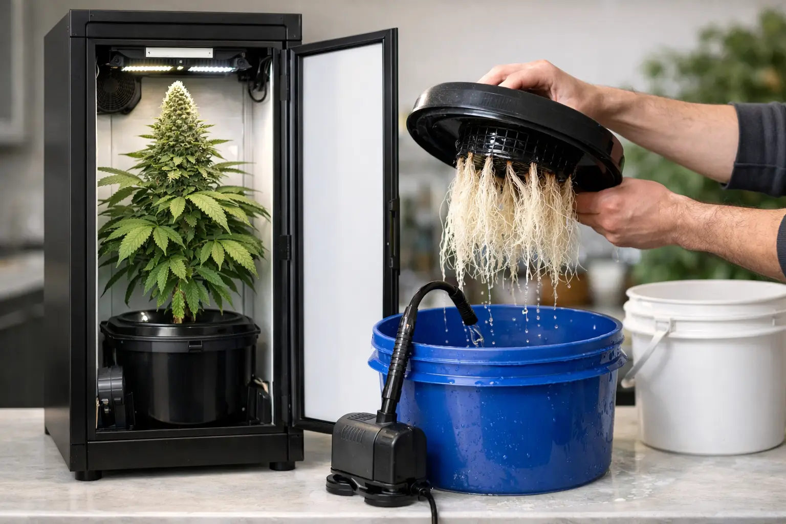 DWC Water Changes for Clean, Stable Roots — ColaXpress blog post.