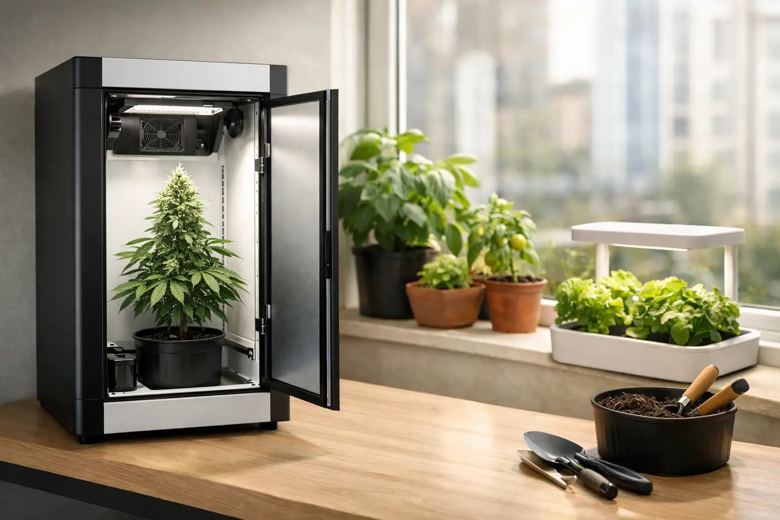 How to Choose a Grow Method for Small Spaces — ColaXpress blog post.