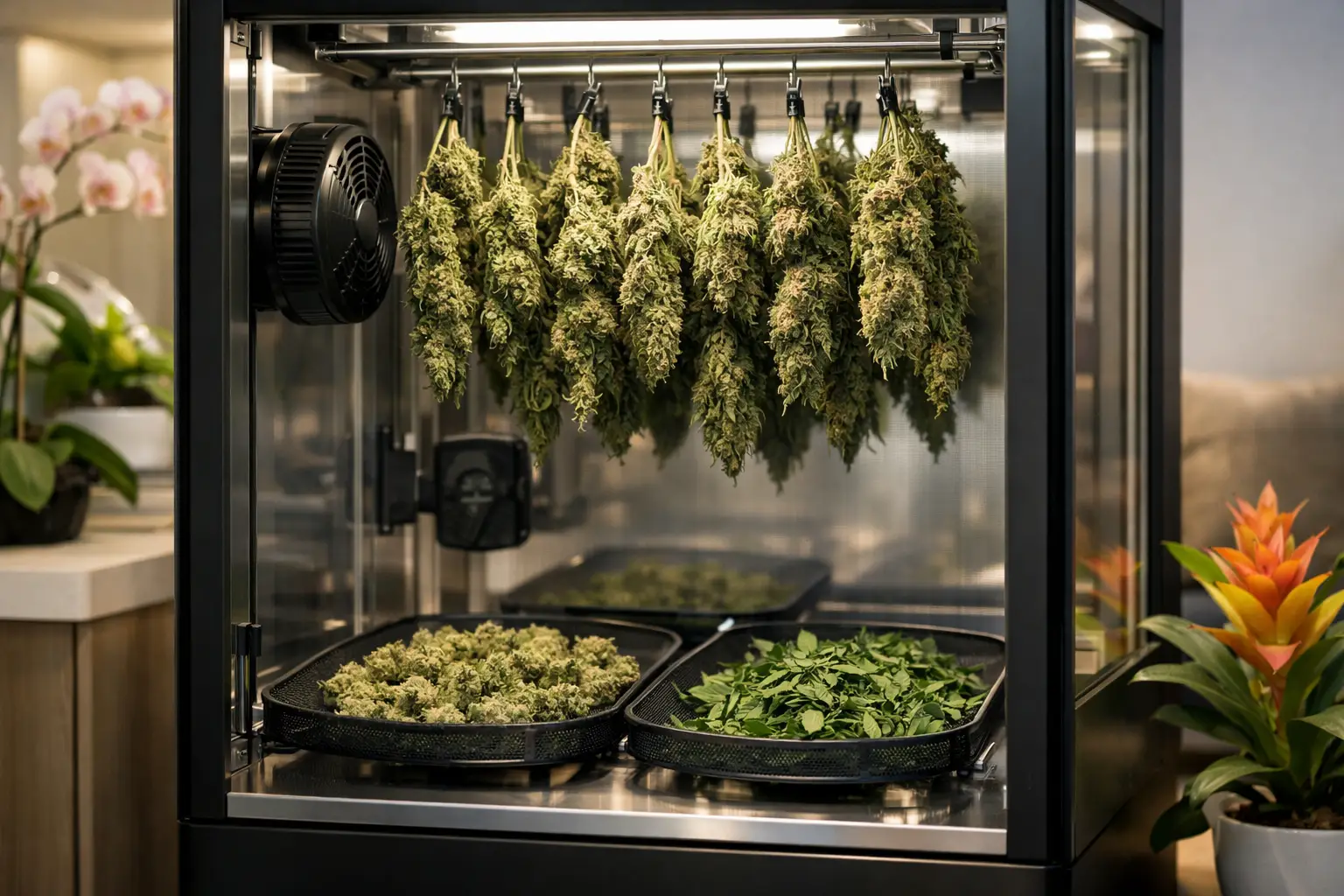 How to Dry Cannabis Properly Indoors — ColaXpress blog post.
