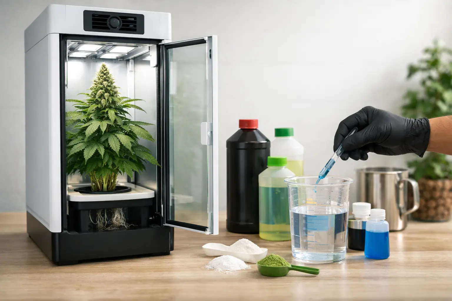 How to Mix DWC Nutrients Without Root Drama — ColaXpress blog post.