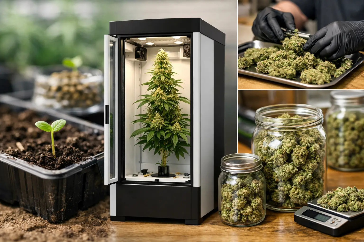 Seed to Jar Cannabis Workflow That Holds Up — ColaXpress blog post.
