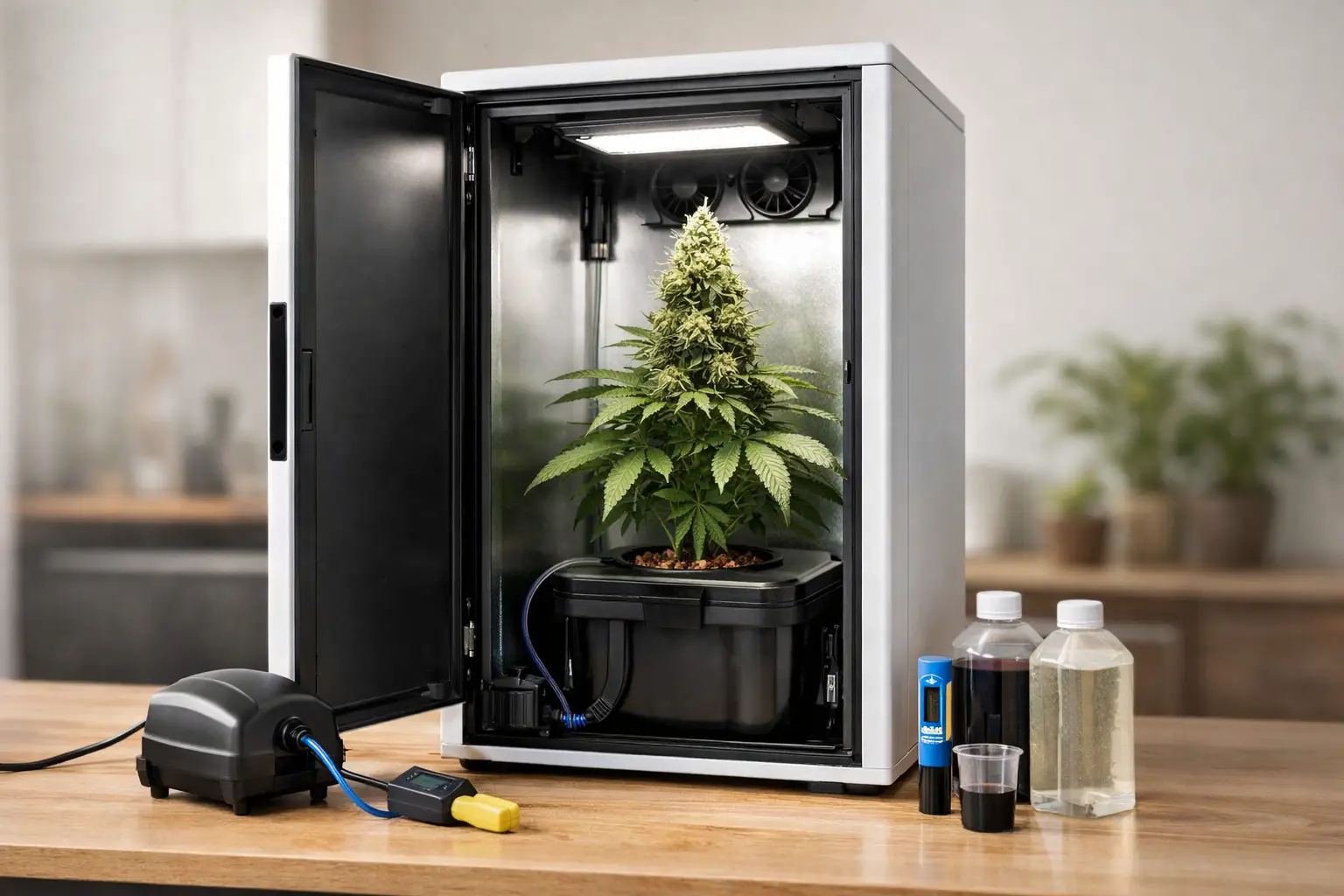 Vivosun VGrow DWC Walkthrough for Compact Grows — ColaXpress blog post.